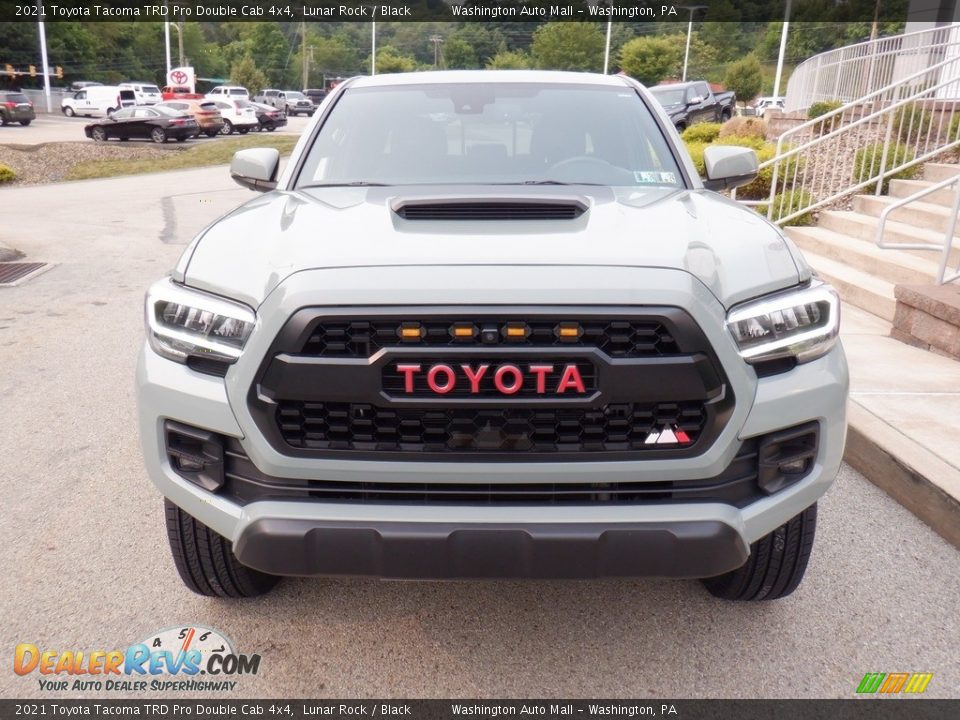 2021 Toyota Tacoma TRD Pro Double Cab 4x4 Lunar Rock / Black Photo #18