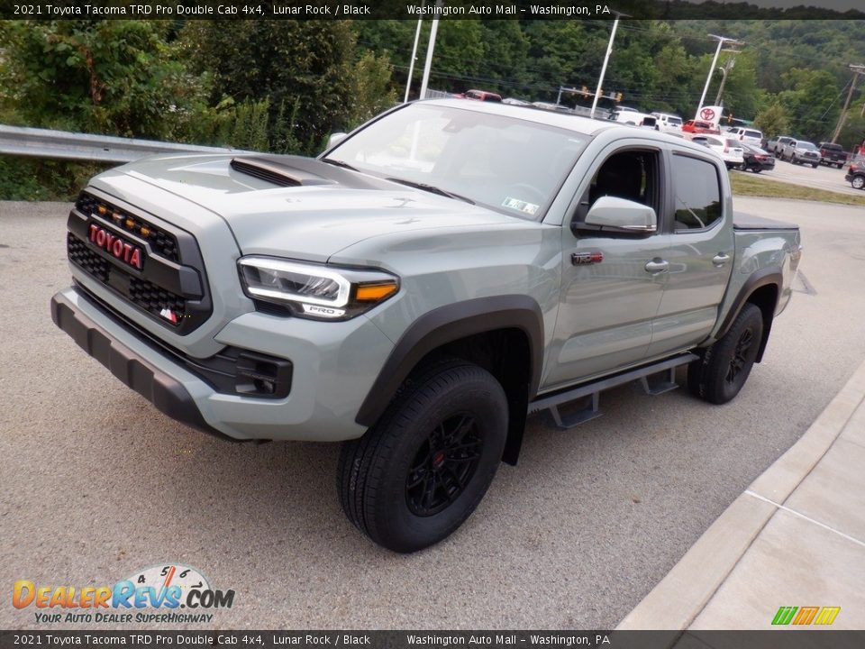 2021 Toyota Tacoma TRD Pro Double Cab 4x4 Lunar Rock / Black Photo #20