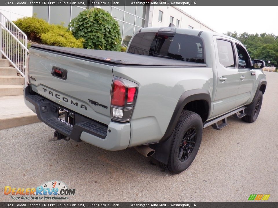 2021 Toyota Tacoma TRD Pro Double Cab 4x4 Lunar Rock / Black Photo #25