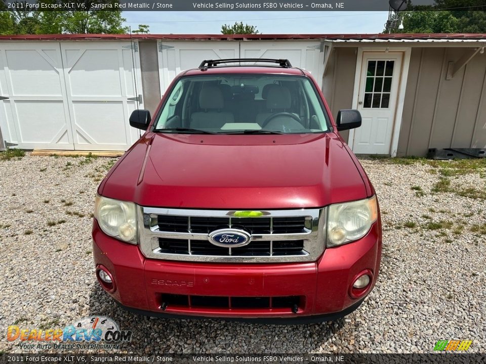 2011 Ford Escape XLT V6 Sangria Red Metallic / Stone Photo #3