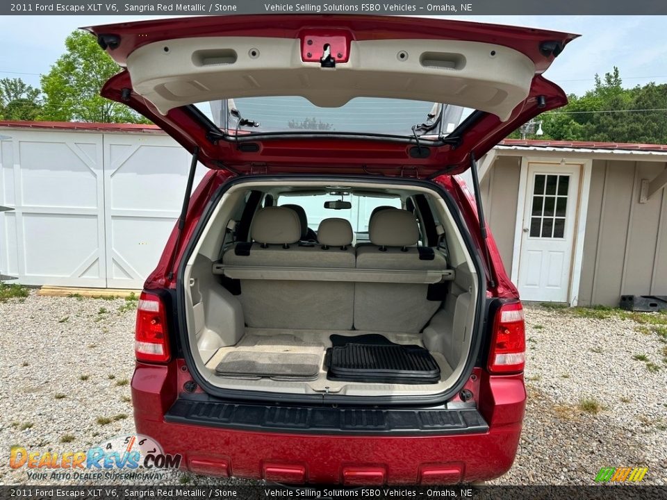 2011 Ford Escape XLT V6 Sangria Red Metallic / Stone Photo #11