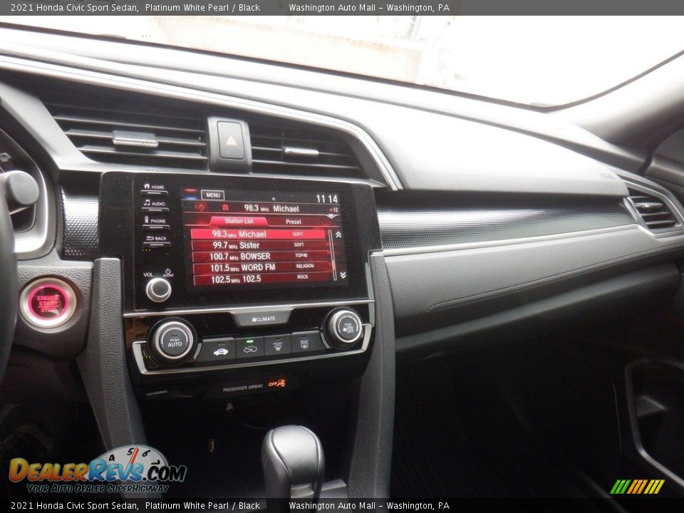 Dashboard of 2021 Honda Civic Sport Sedan Photo #14