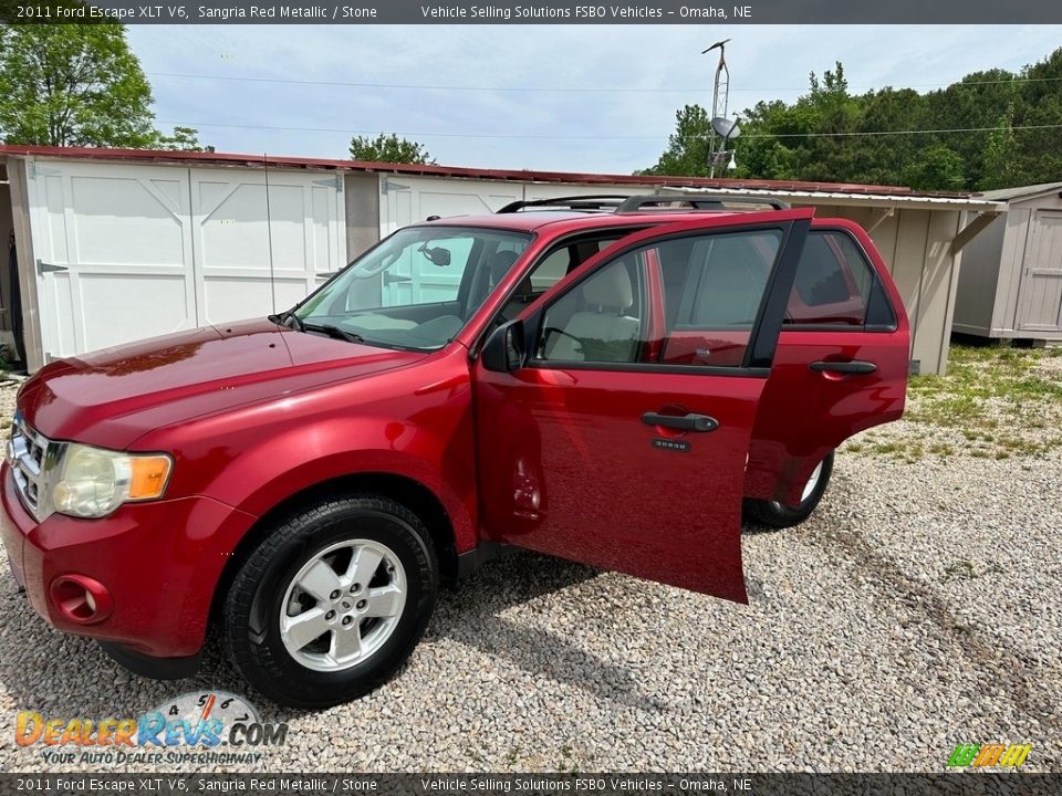 2011 Ford Escape XLT V6 Sangria Red Metallic / Stone Photo #15