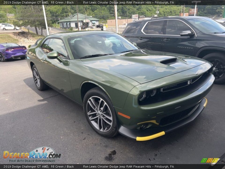 2019 Dodge Challenger GT AWD F8 Green / Black Photo #1