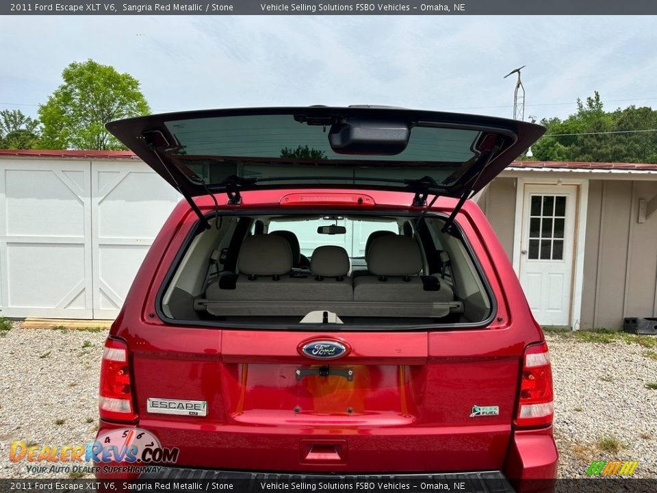 2011 Ford Escape XLT V6 Sangria Red Metallic / Stone Photo #19