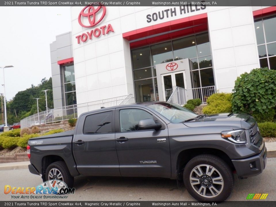 2021 Toyota Tundra TRD Sport CrewMax 4x4 Magnetic Gray Metallic / Graphite Photo #2