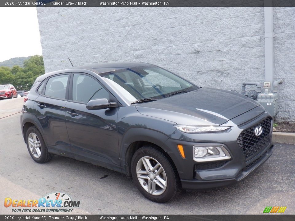 2020 Hyundai Kona SE Thunder Gray / Black Photo #1