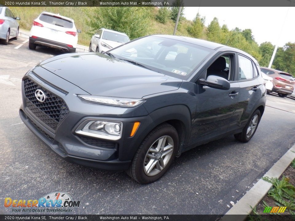 2020 Hyundai Kona SE Thunder Gray / Black Photo #3