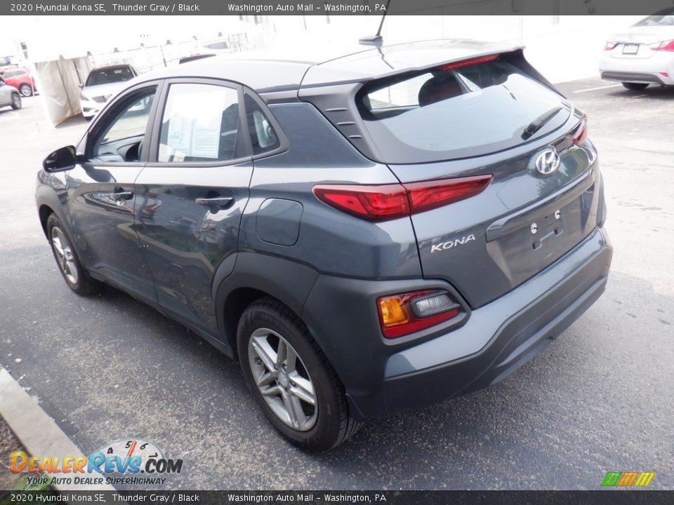 2020 Hyundai Kona SE Thunder Gray / Black Photo #5