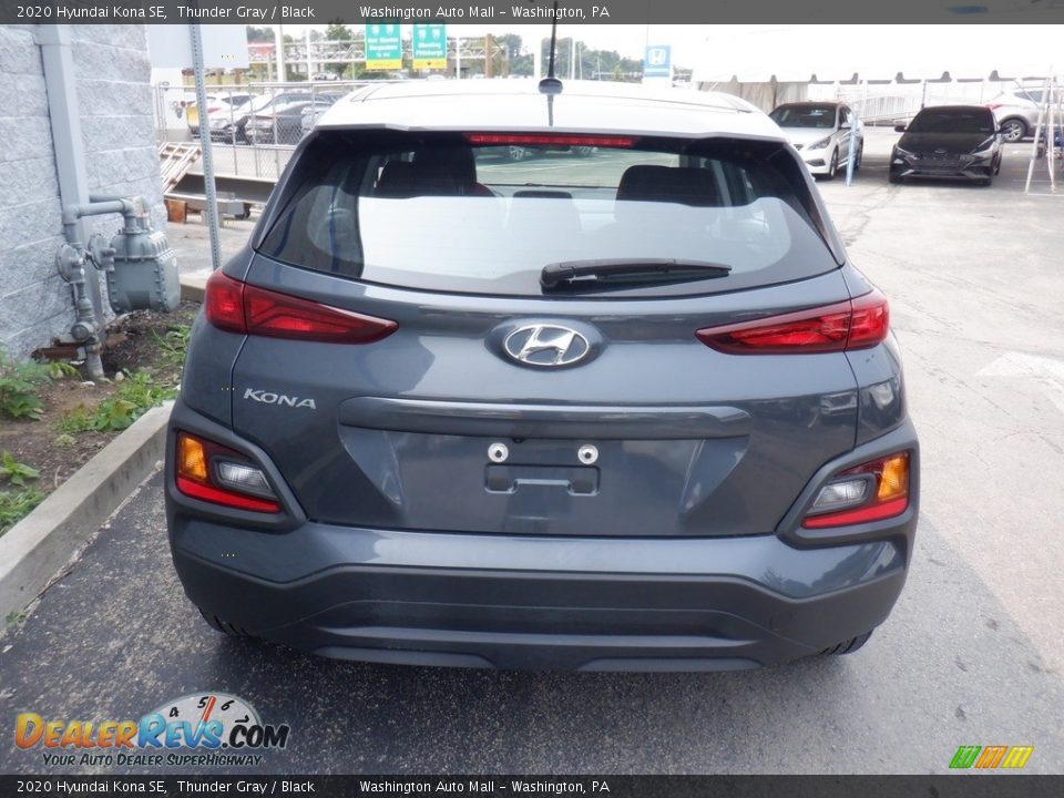 2020 Hyundai Kona SE Thunder Gray / Black Photo #6