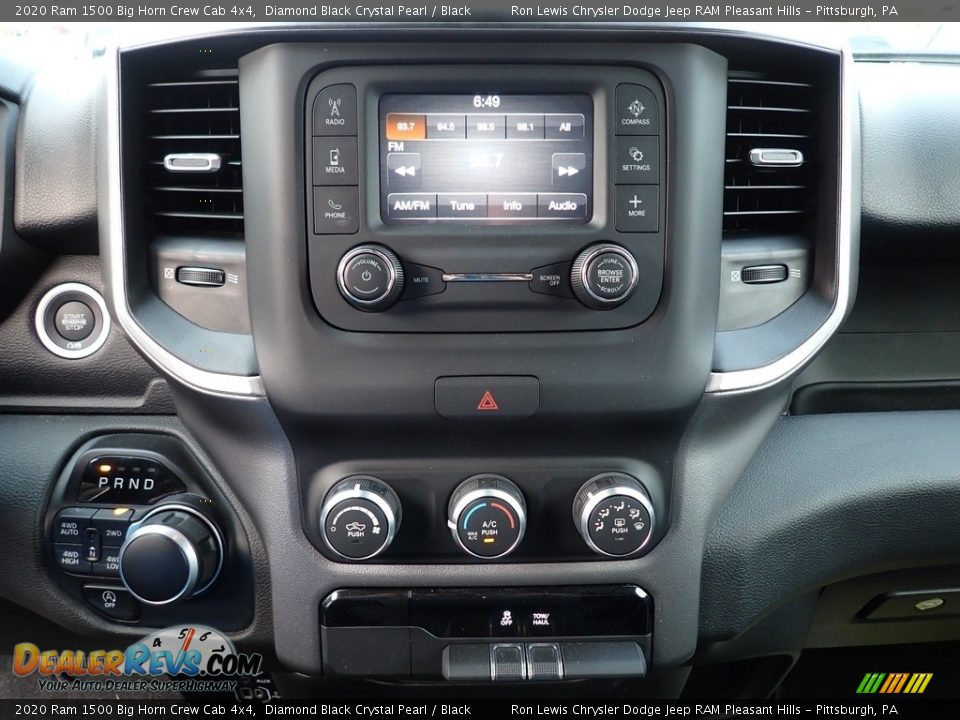 Controls of 2020 Ram 1500 Big Horn Crew Cab 4x4 Photo #19