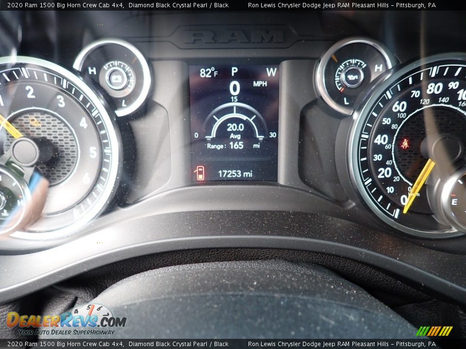 2020 Ram 1500 Big Horn Crew Cab 4x4 Gauges Photo #20