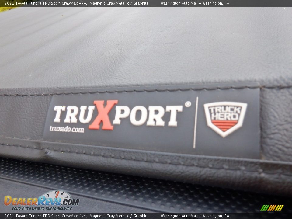 2021 Toyota Tundra TRD Sport CrewMax 4x4 Magnetic Gray Metallic / Graphite Photo #21