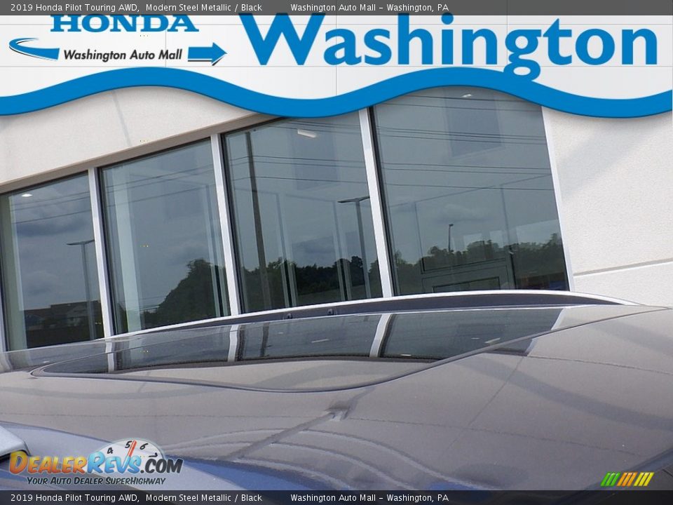 2019 Honda Pilot Touring AWD Modern Steel Metallic / Black Photo #3
