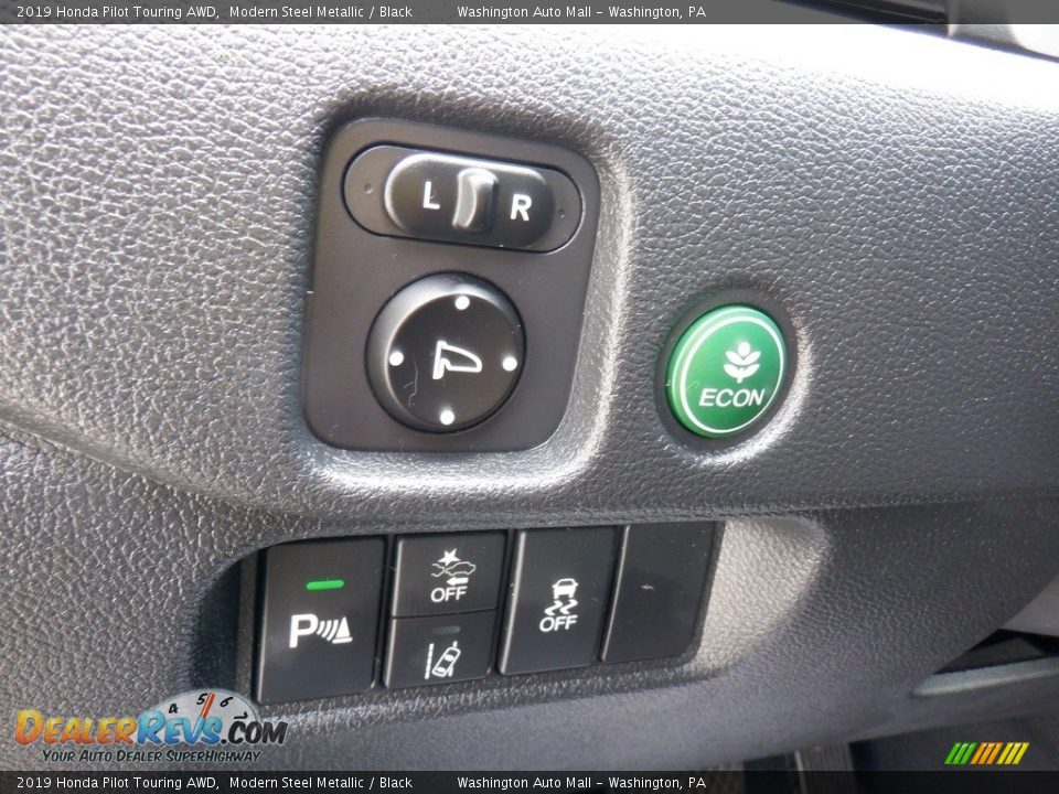 2019 Honda Pilot Touring AWD Modern Steel Metallic / Black Photo #19