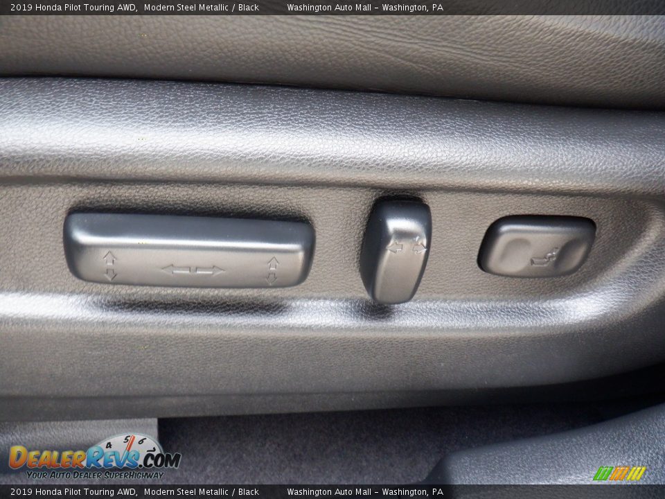 2019 Honda Pilot Touring AWD Modern Steel Metallic / Black Photo #21