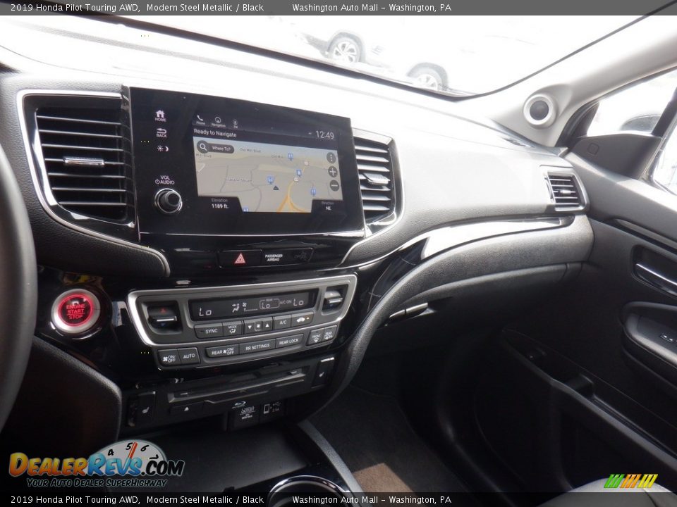 2019 Honda Pilot Touring AWD Modern Steel Metallic / Black Photo #22