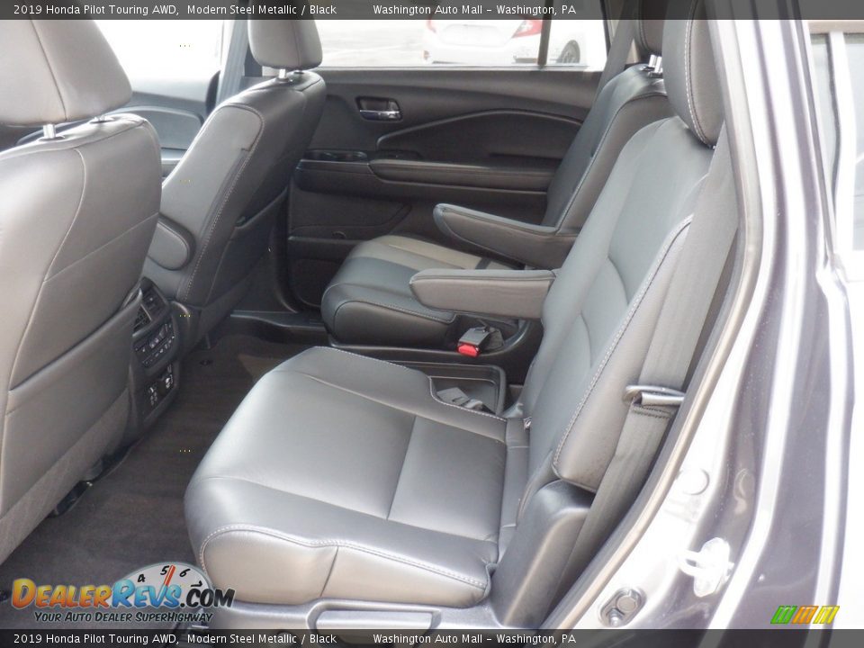 2019 Honda Pilot Touring AWD Modern Steel Metallic / Black Photo #36