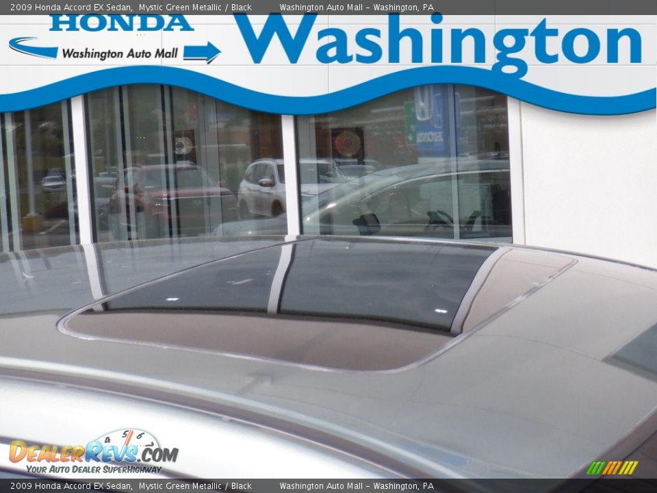 2009 Honda Accord EX Sedan Mystic Green Metallic / Black Photo #3