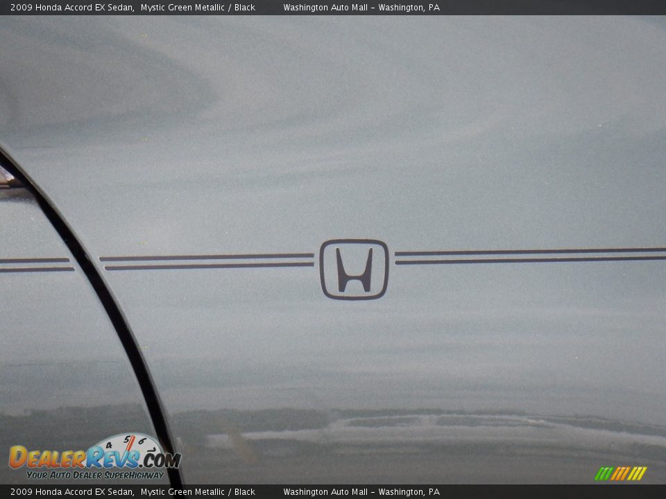 2009 Honda Accord EX Sedan Mystic Green Metallic / Black Photo #5