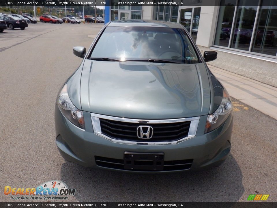 2009 Honda Accord EX Sedan Mystic Green Metallic / Black Photo #6