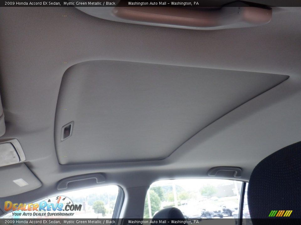 2009 Honda Accord EX Sedan Mystic Green Metallic / Black Photo #13