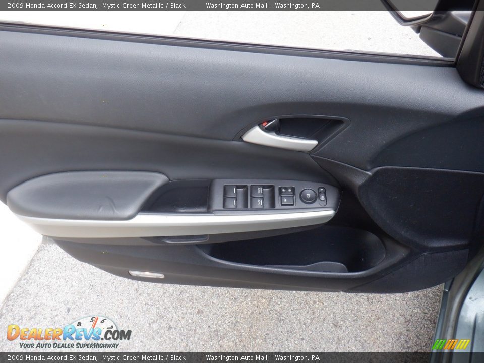 2009 Honda Accord EX Sedan Mystic Green Metallic / Black Photo #14