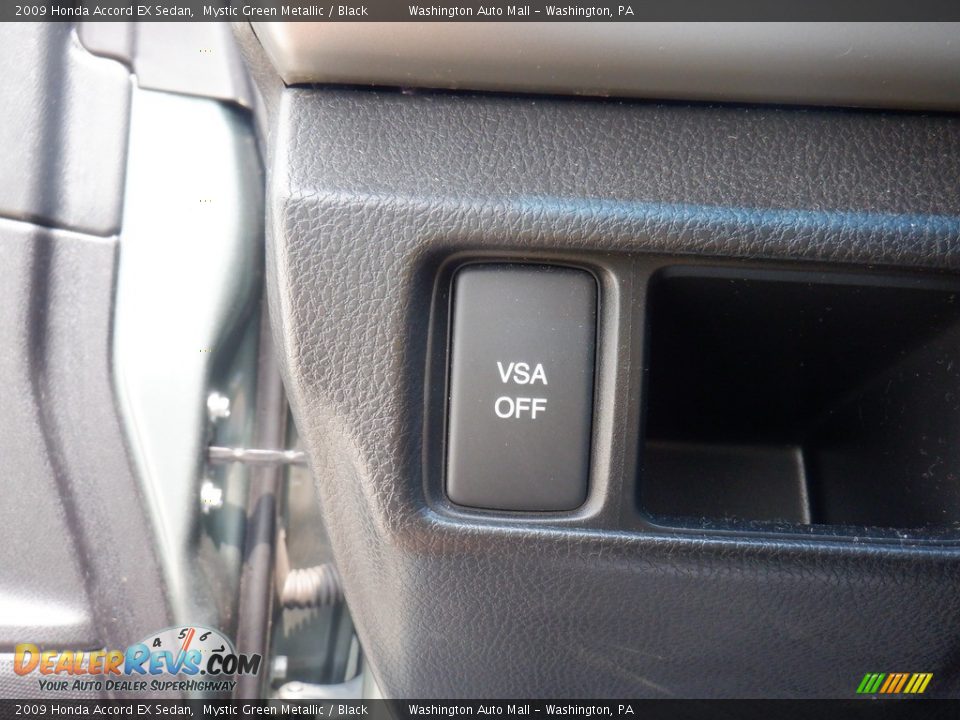 2009 Honda Accord EX Sedan Mystic Green Metallic / Black Photo #18