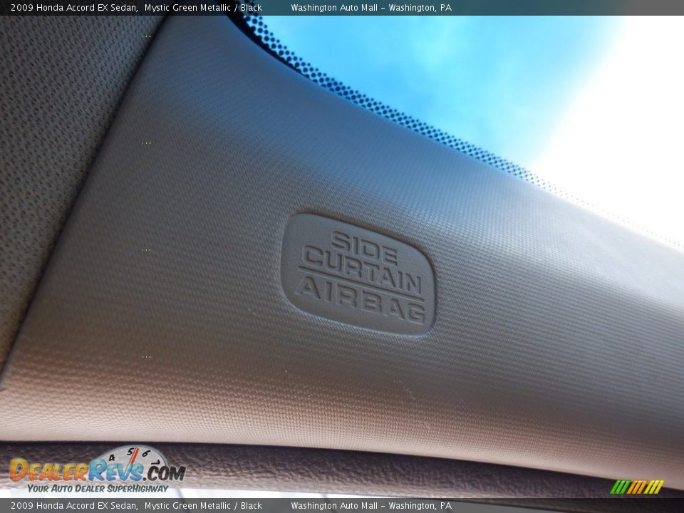 2009 Honda Accord EX Sedan Mystic Green Metallic / Black Photo #19