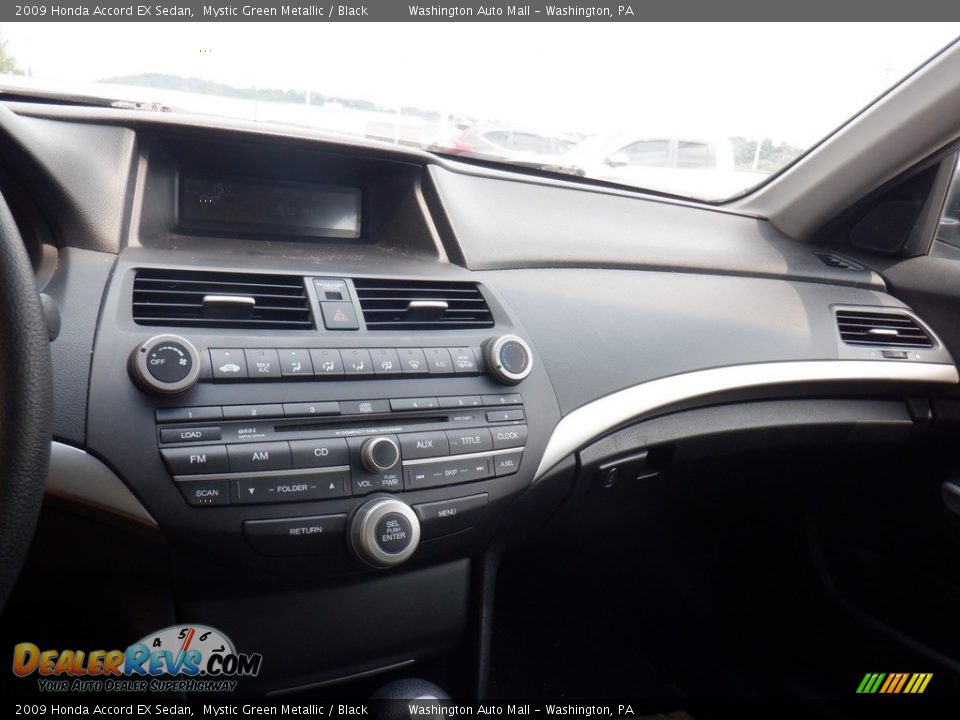 2009 Honda Accord EX Sedan Mystic Green Metallic / Black Photo #21