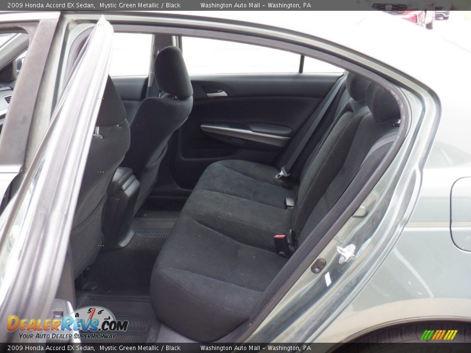 2009 Honda Accord EX Sedan Mystic Green Metallic / Black Photo #26