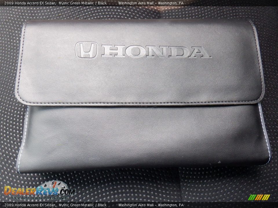 2009 Honda Accord EX Sedan Mystic Green Metallic / Black Photo #28