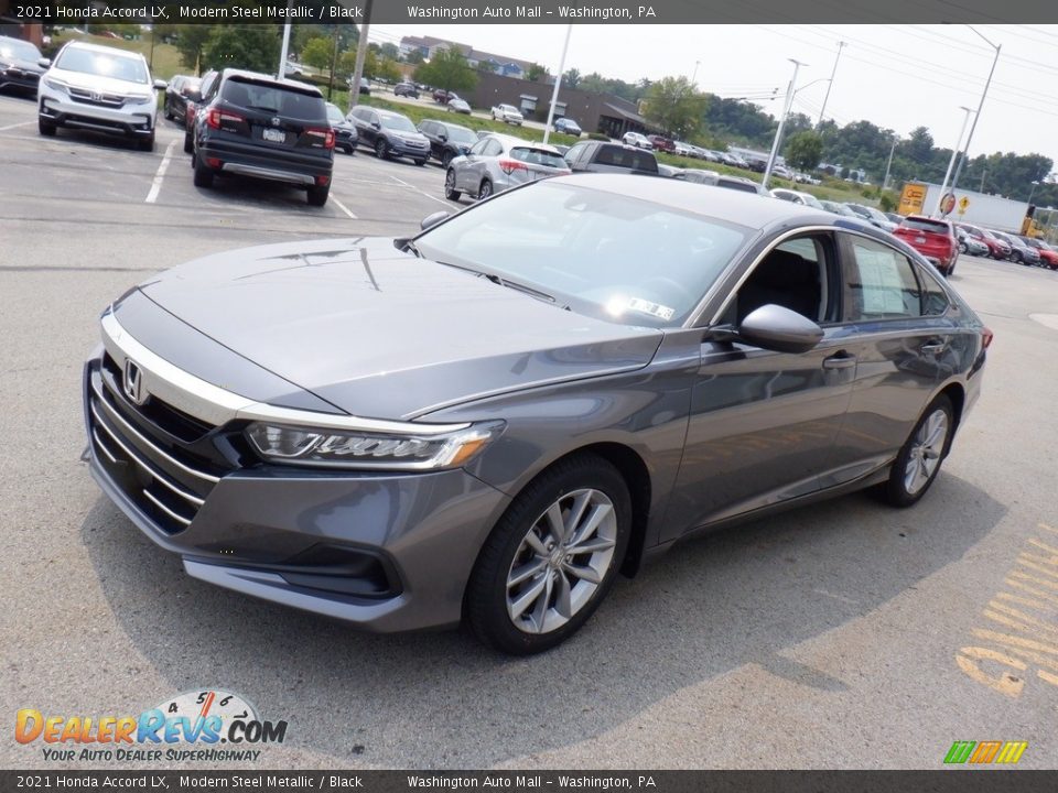 2021 Honda Accord LX Modern Steel Metallic / Black Photo #5