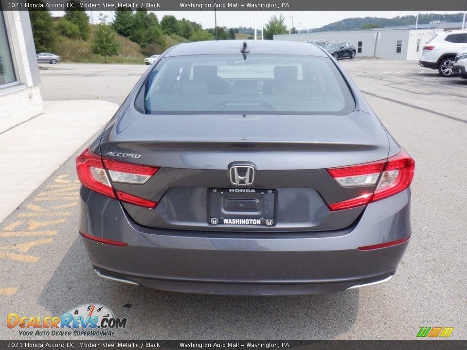 2021 Honda Accord LX Modern Steel Metallic / Black Photo #8