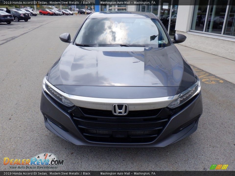 2019 Honda Accord EX Sedan Modern Steel Metallic / Black Photo #5