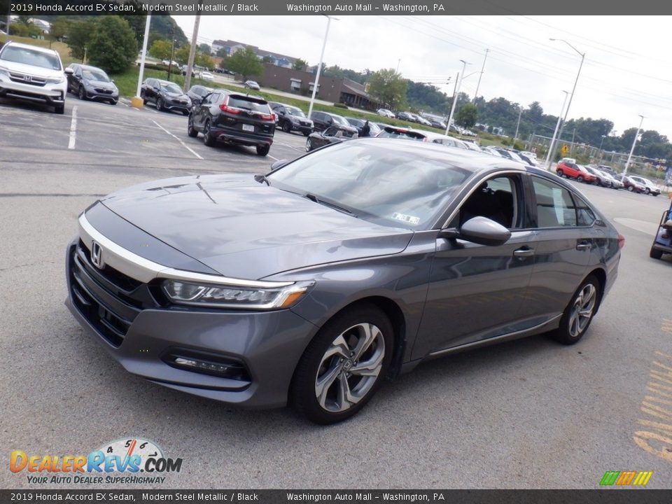 2019 Honda Accord EX Sedan Modern Steel Metallic / Black Photo #6