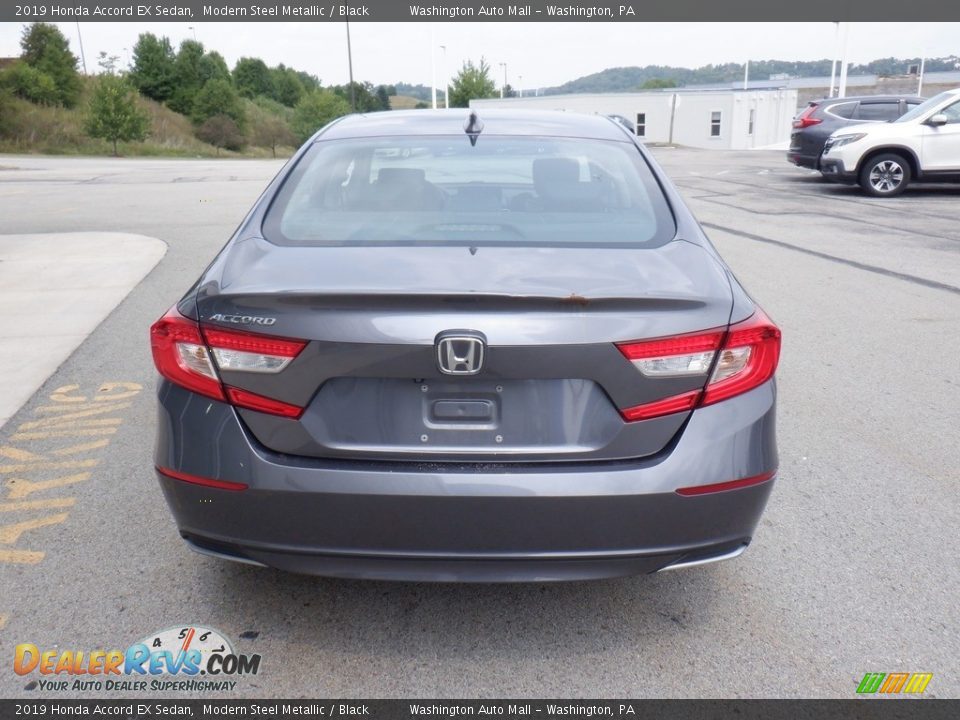 2019 Honda Accord EX Sedan Modern Steel Metallic / Black Photo #10