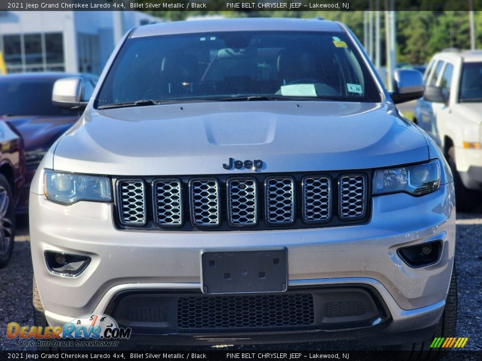 2021 Jeep Grand Cherokee Laredo 4x4 Billet Silver Metallic / Black Photo #2