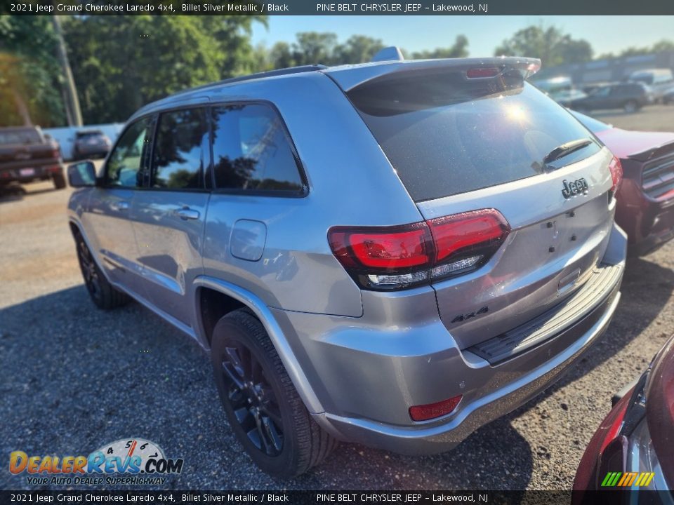 2021 Jeep Grand Cherokee Laredo 4x4 Billet Silver Metallic / Black Photo #4