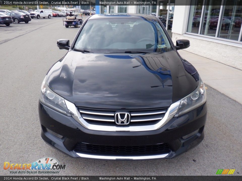 2014 Honda Accord EX Sedan Crystal Black Pearl / Black Photo #4