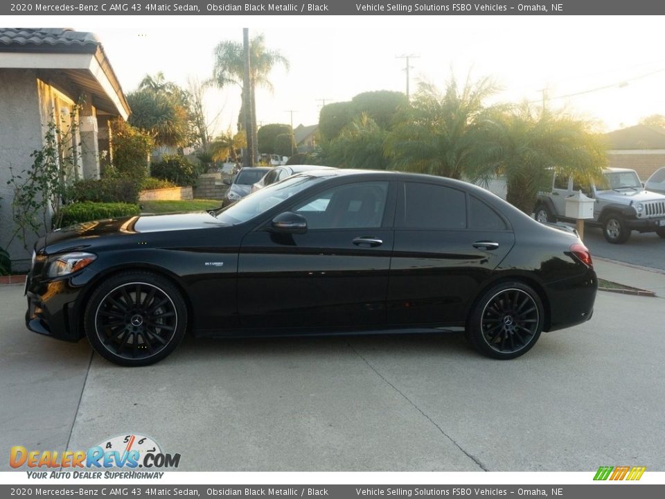 2020 Mercedes-Benz C AMG 43 4Matic Sedan Obsidian Black Metallic / Black Photo #1