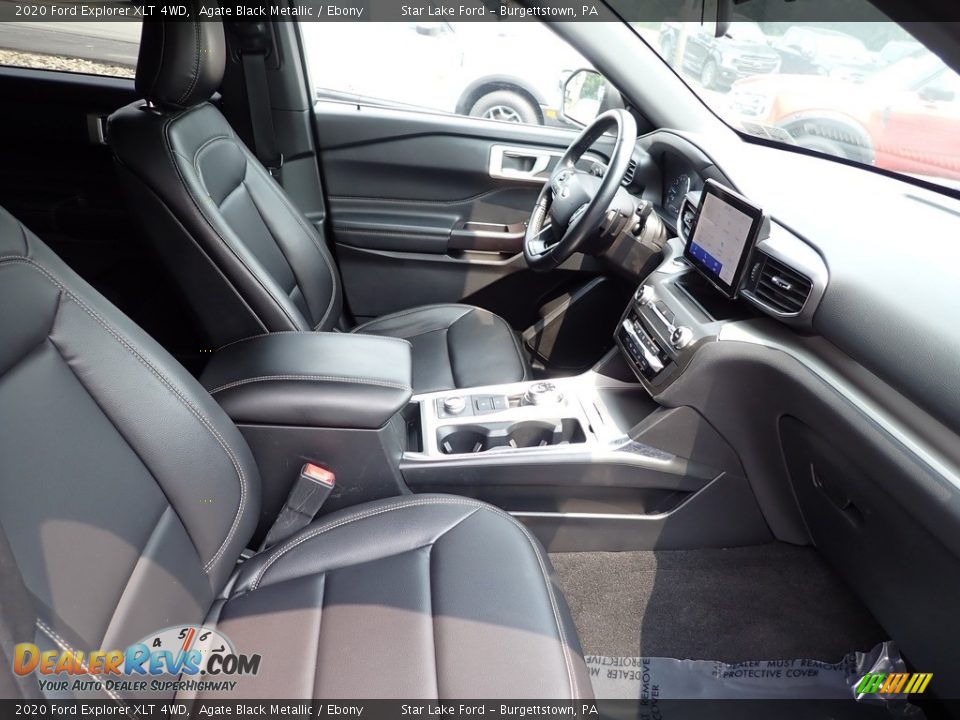 Front Seat of 2020 Ford Explorer XLT 4WD Photo #9