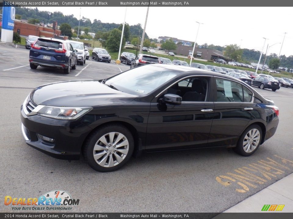 2014 Honda Accord EX Sedan Crystal Black Pearl / Black Photo #6