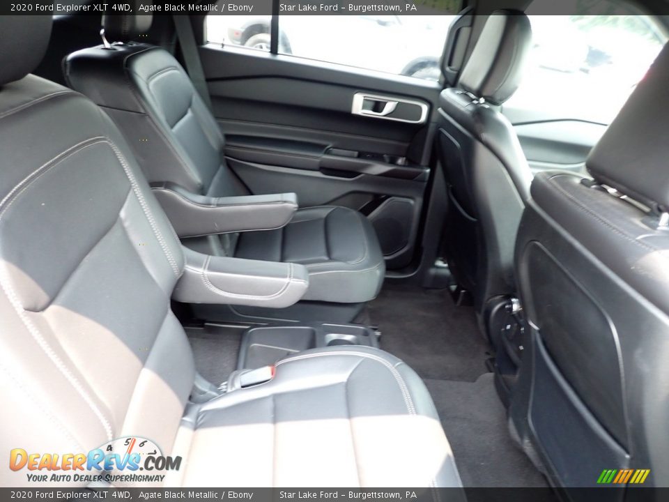 Rear Seat of 2020 Ford Explorer XLT 4WD Photo #10