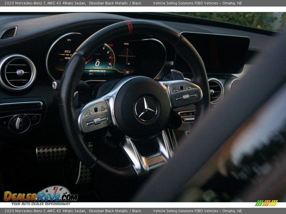 2020 Mercedes-Benz C AMG 43 4Matic Sedan Obsidian Black Metallic / Black Photo #4