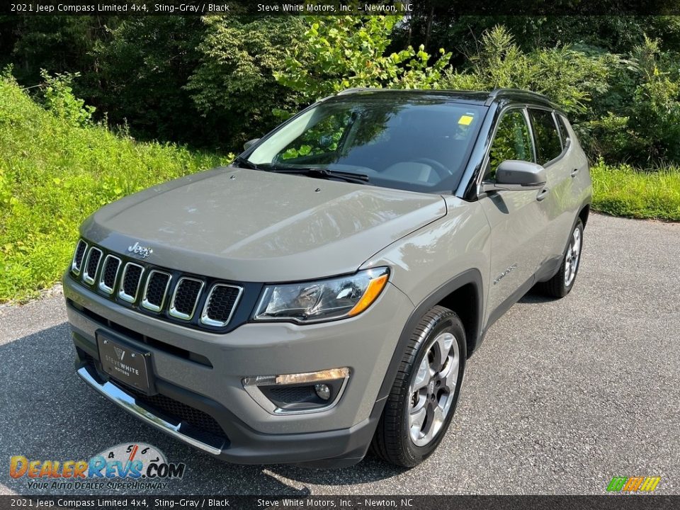 2021 Jeep Compass Limited 4x4 Sting-Gray / Black Photo #2