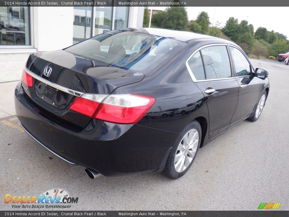 2014 Honda Accord EX Sedan Crystal Black Pearl / Black Photo #9