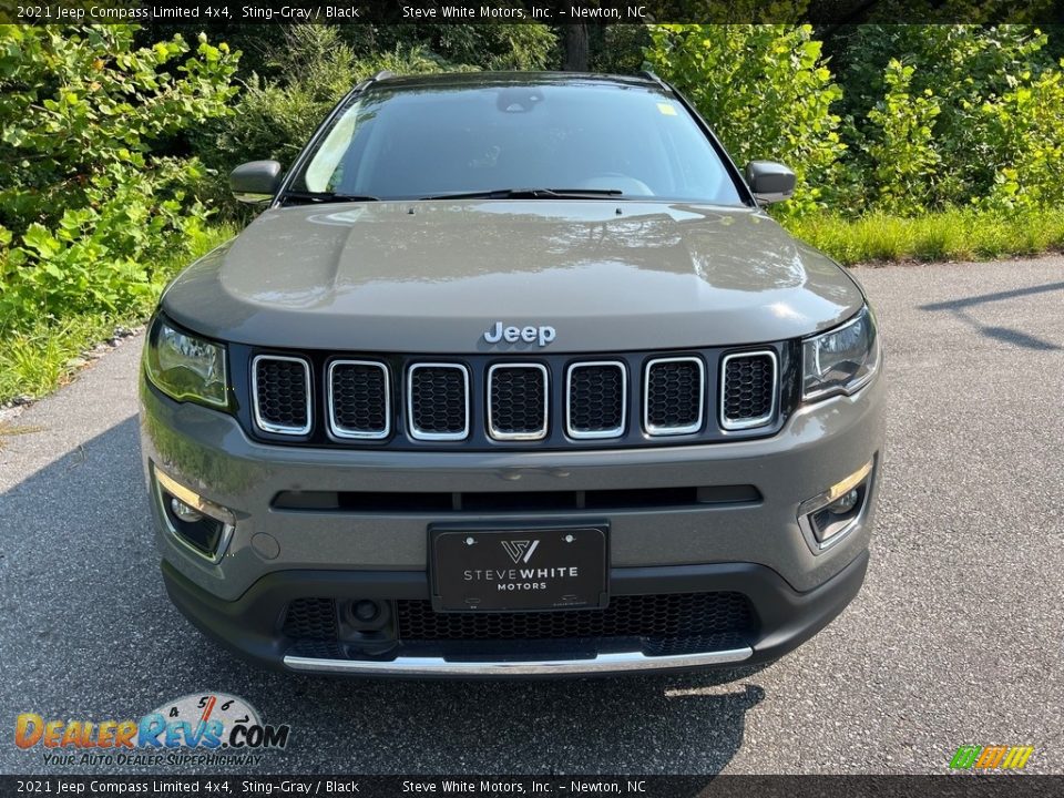 2021 Jeep Compass Limited 4x4 Sting-Gray / Black Photo #3