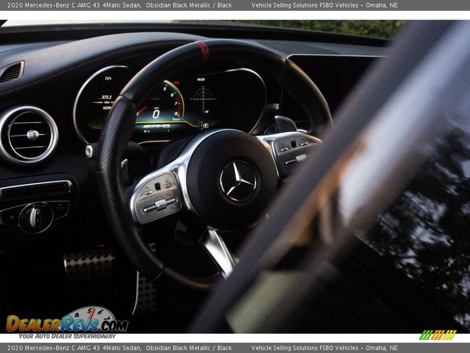 2020 Mercedes-Benz C AMG 43 4Matic Sedan Obsidian Black Metallic / Black Photo #5