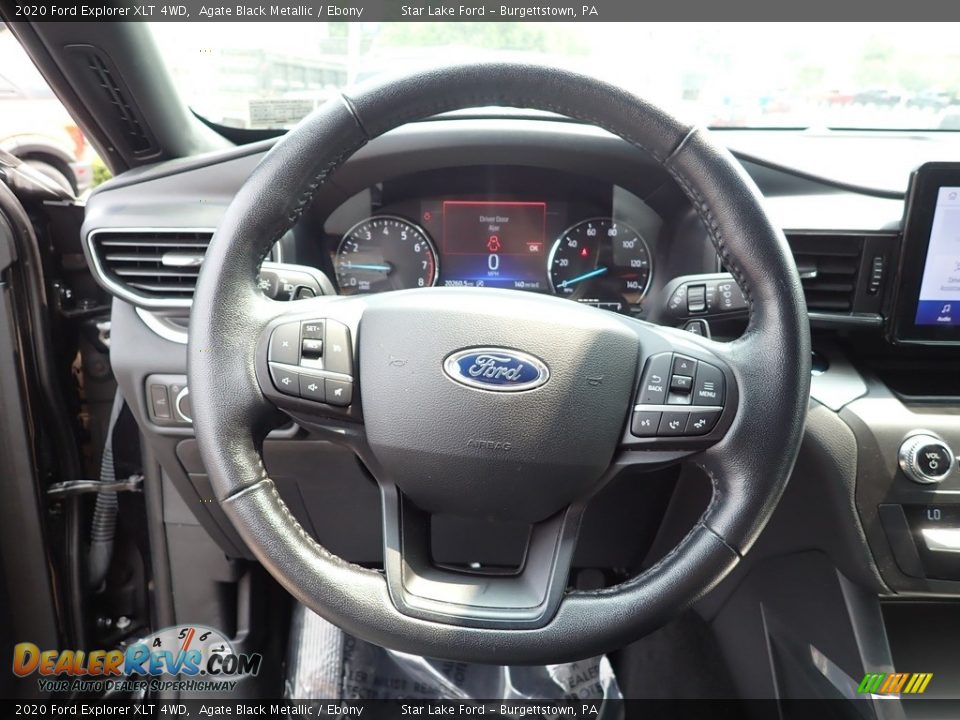 2020 Ford Explorer XLT 4WD Steering Wheel Photo #16
